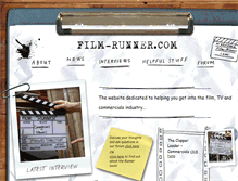 Tablet Screenshot of film-runner.com